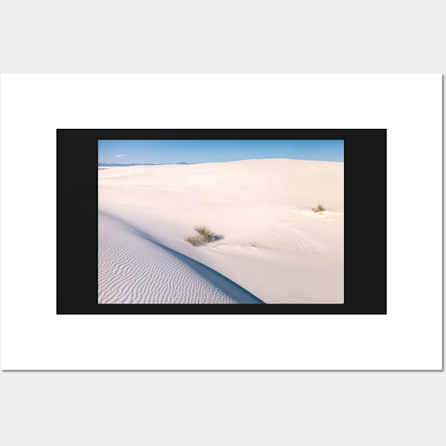 White Sand Dunes Wall Art by jvnimages